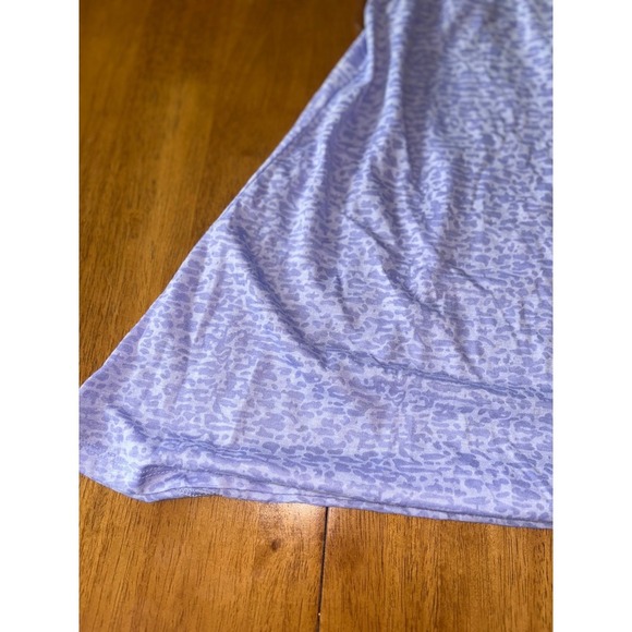 Lucky Brand Halter Swimsuit Coverup Purple Animal Print Sleeveless Casual Dress - Picture 2 of 7